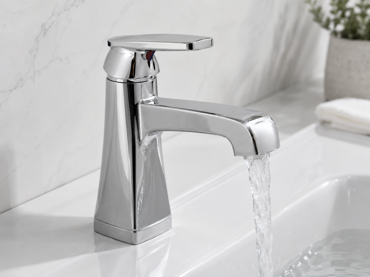 Single-Handle Bathroom Faucets