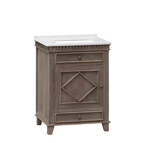 Lancaster  26" Distressed Wood
