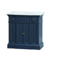 Nantucket  36" Navy Distressed