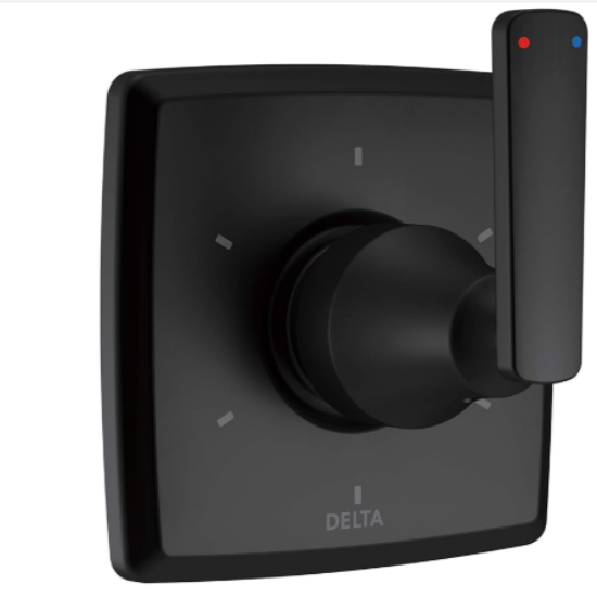 Ashlyn Black Diverter Trim 6 Function