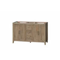 Aspen 58" Wood Finish No Top
