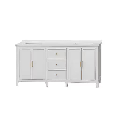 Aspen 72" Distressed White
