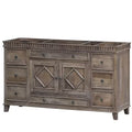Lancaster 60" Distressed Wood No Top