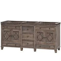 Lancaster  72" Distressed Wood No Top