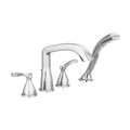 Stryke Roman Tub Chrome with Handheld Lumicoat