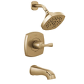 Stryke Tub and Shower Champagne Bronze 14 Series