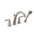 Woodhurst Satin Nickel Roman Tub with Handheld