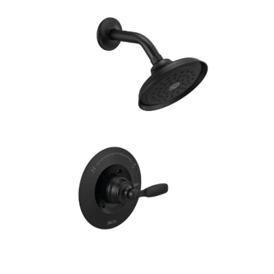 Woodhurst Black Shower Only