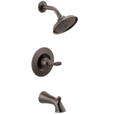 Woodhurst Venetian Bronze Tub and Shower