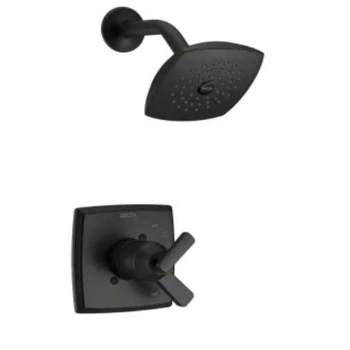 Ashlyn Black Shower Trim 17 Series
