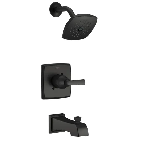 Ashlyn Black Tub and Shower Trim 14 Series