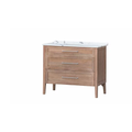 Linden 42 " Mango Wood/Quartz Top