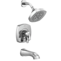 Stryke tub and Shower Chrome 17 Series Lumicoat